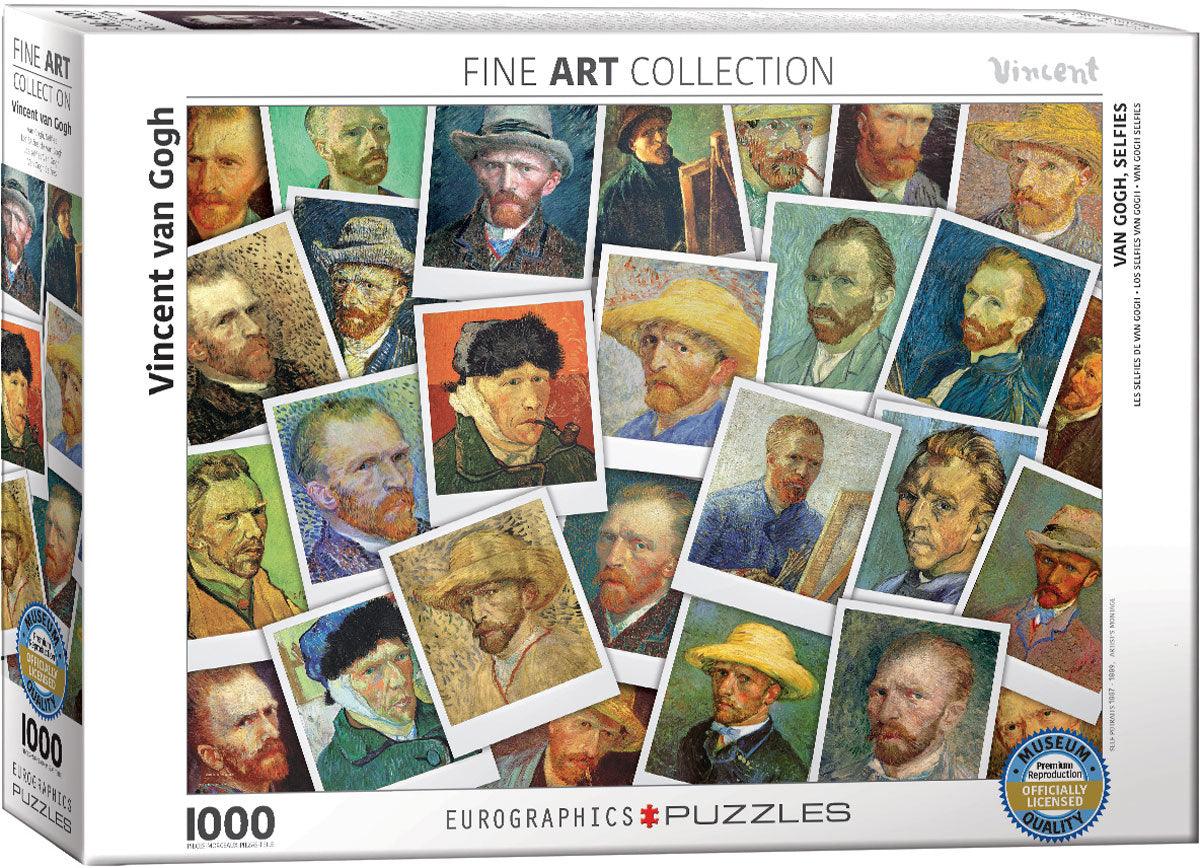 Eurographics - Selfies By Vincent Van Gogh (1000-Piece Puzzle)