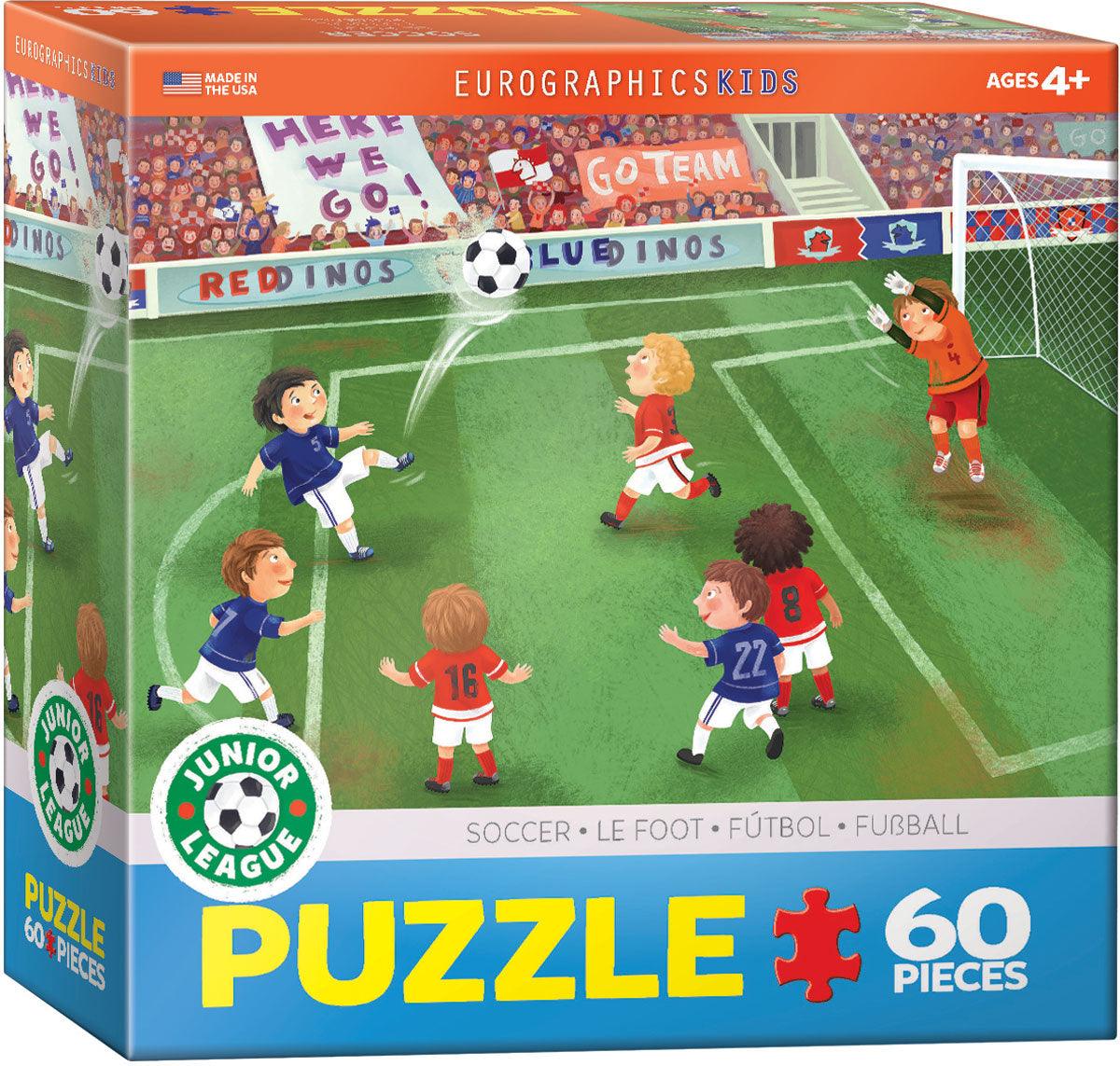 Eurographics - Soccer - Junior League (60pc Puzzle)