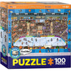 Eurographics - Spot & Find Hockey (100-Piece Puzzle)
