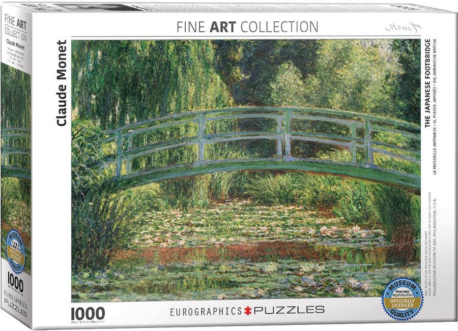 Eurographics - The Japanese Footbridge By Claude Monett (1000-Piece Puzzle)