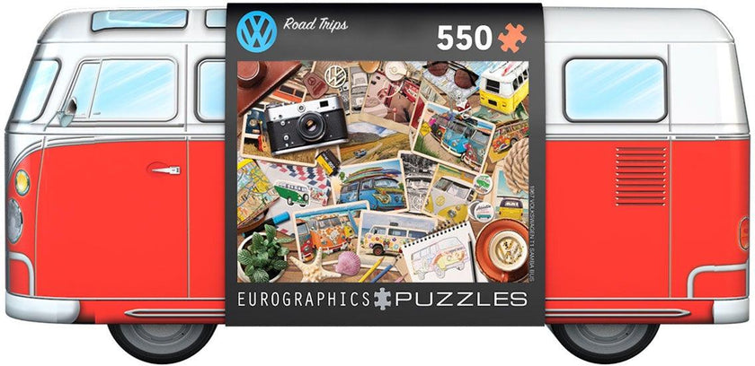Eurographics - Vw Bus Tin - Road Trips (550-Piece Puzzle)