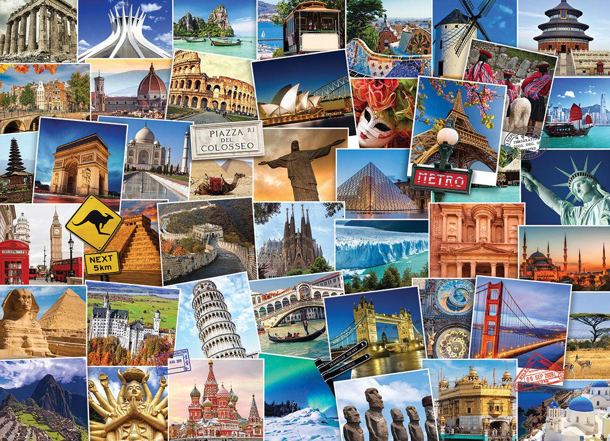 Eurographics - Monde - Globetrotteur (Jigsaw Puzzle 1000 pièces)