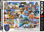 Eurographics - Monde - Globetrotteur (Jigsaw Puzzle 1000 pièces)