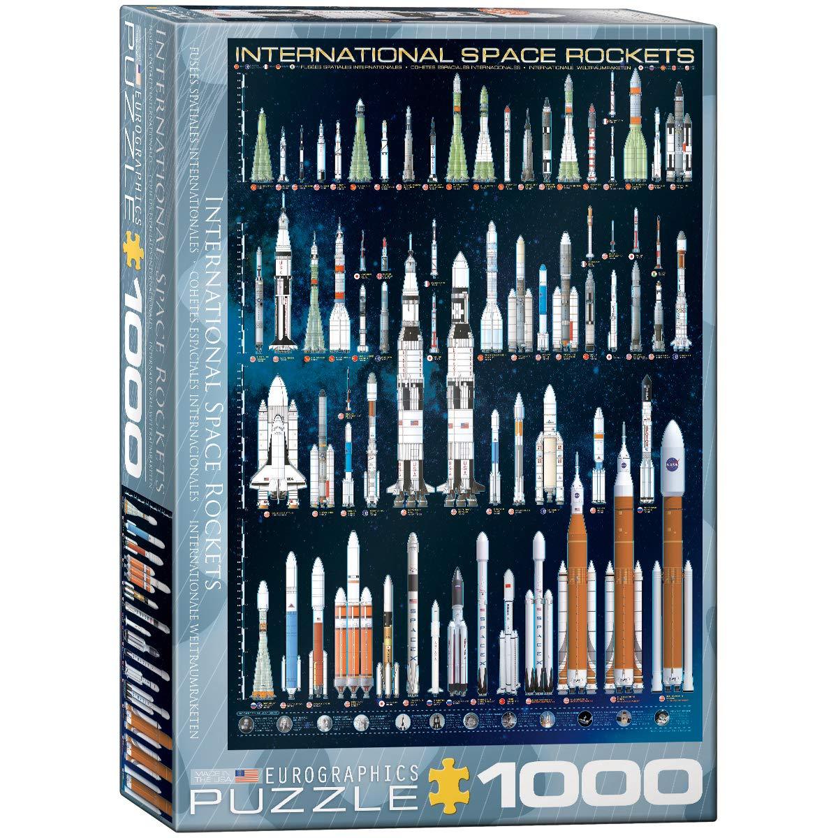 Eurographics - international Space Rockets (1000-Piece Puzzle)