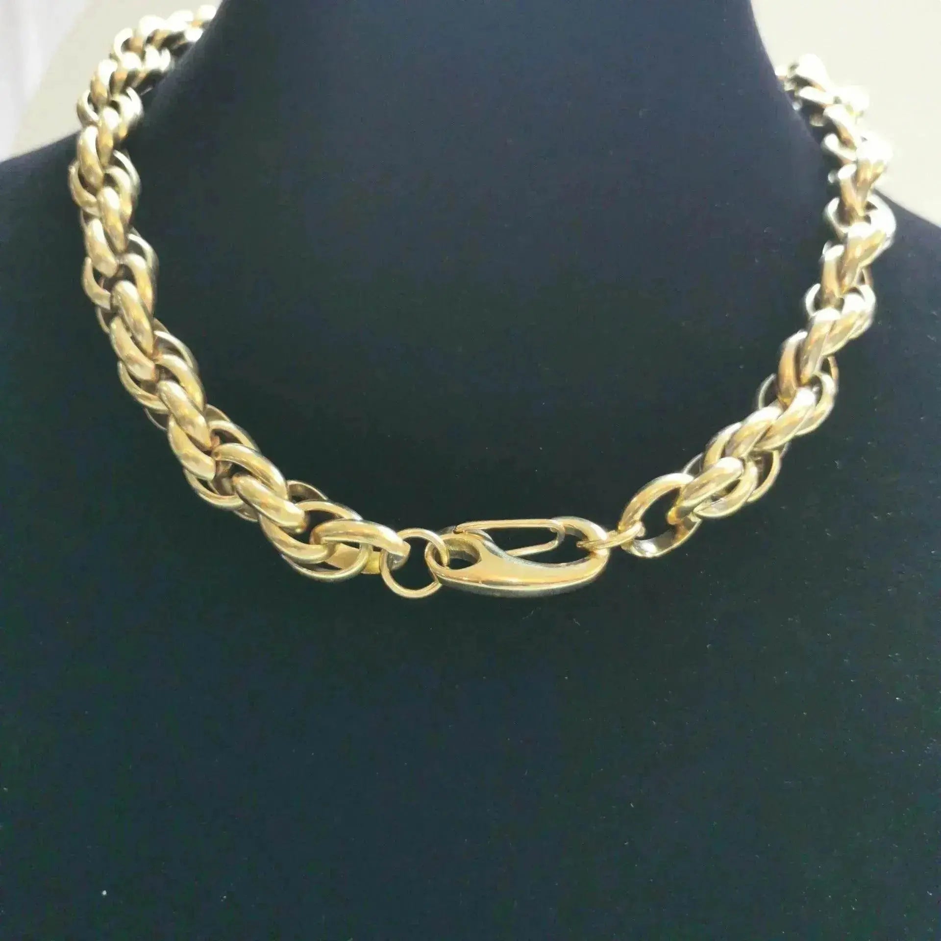 Europe And The United States Popular Exaggerated Hemp Thick Chain