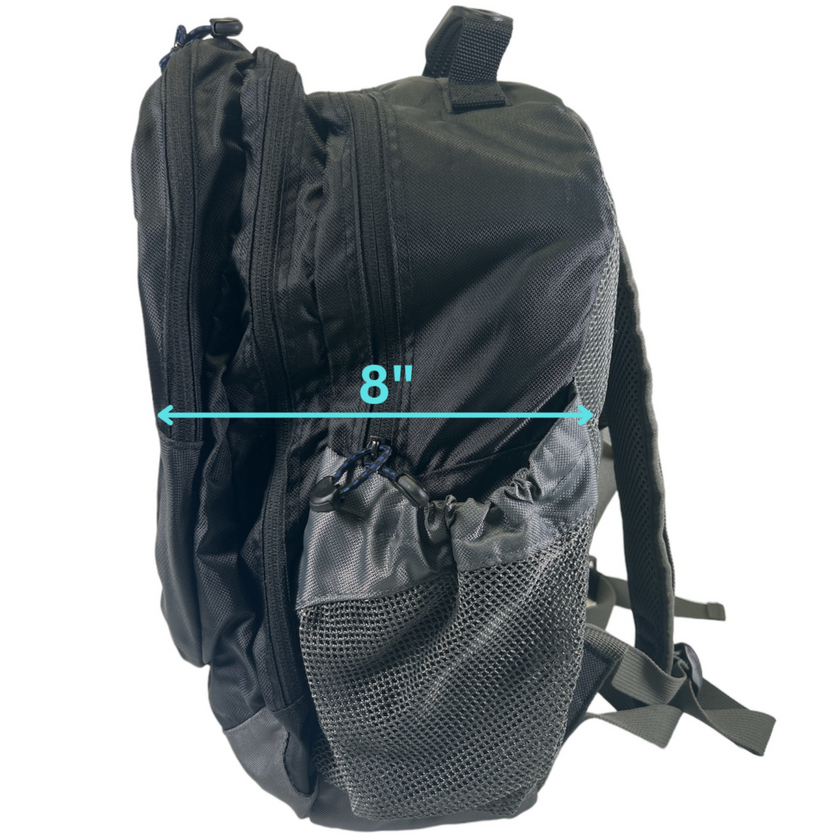 Europe Bound Book Bag 27L Capacity with Padded Laptop / Ipad Sleeve
