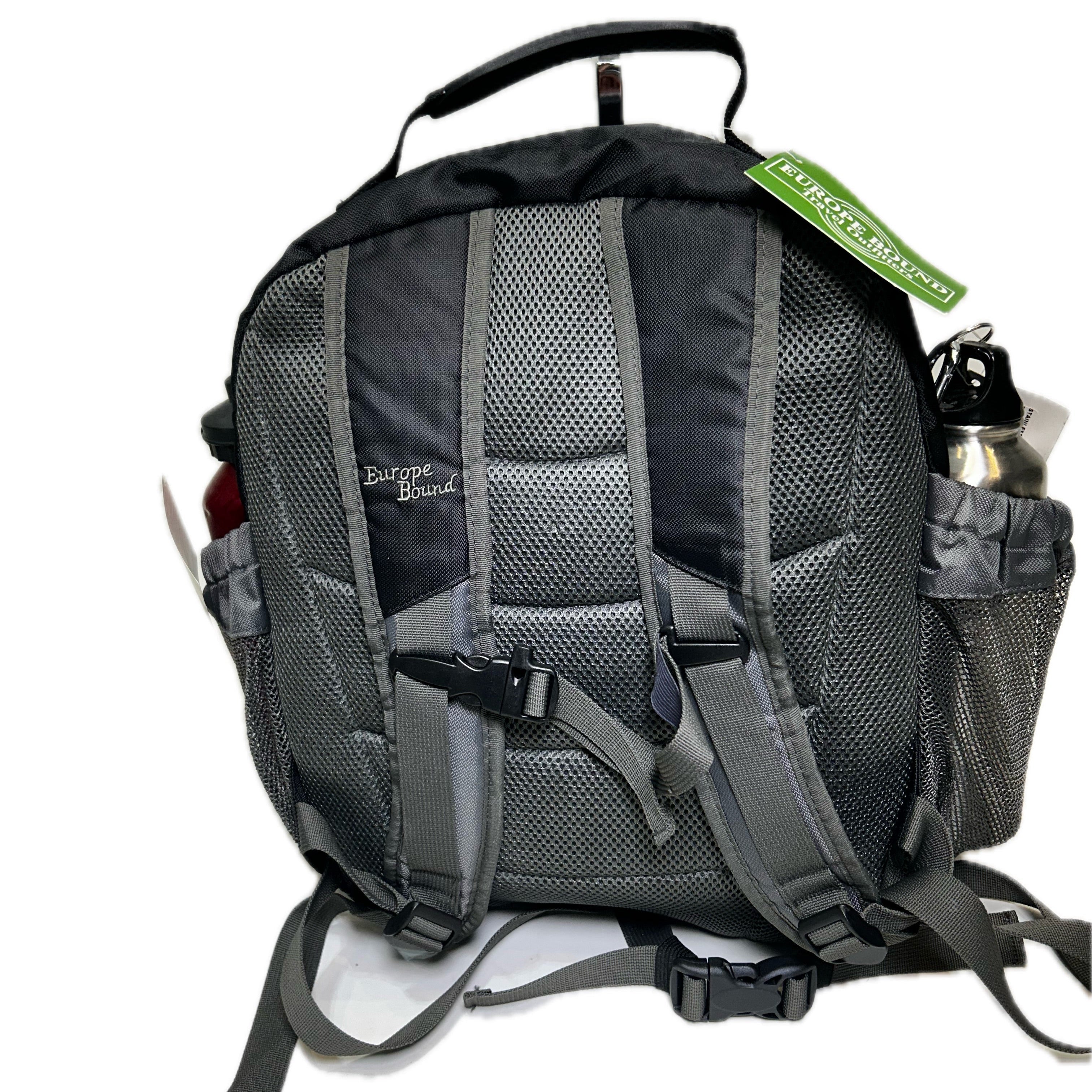 Europe Bound Book Bag 27L Capacity with Padded Laptop / Ipad Sleeve