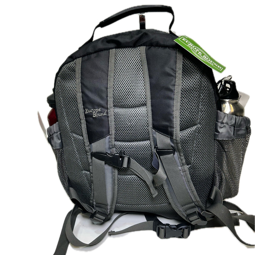 Europe Bound Book Bag 27L Capacity with Padded Laptop / Ipad Sleeve