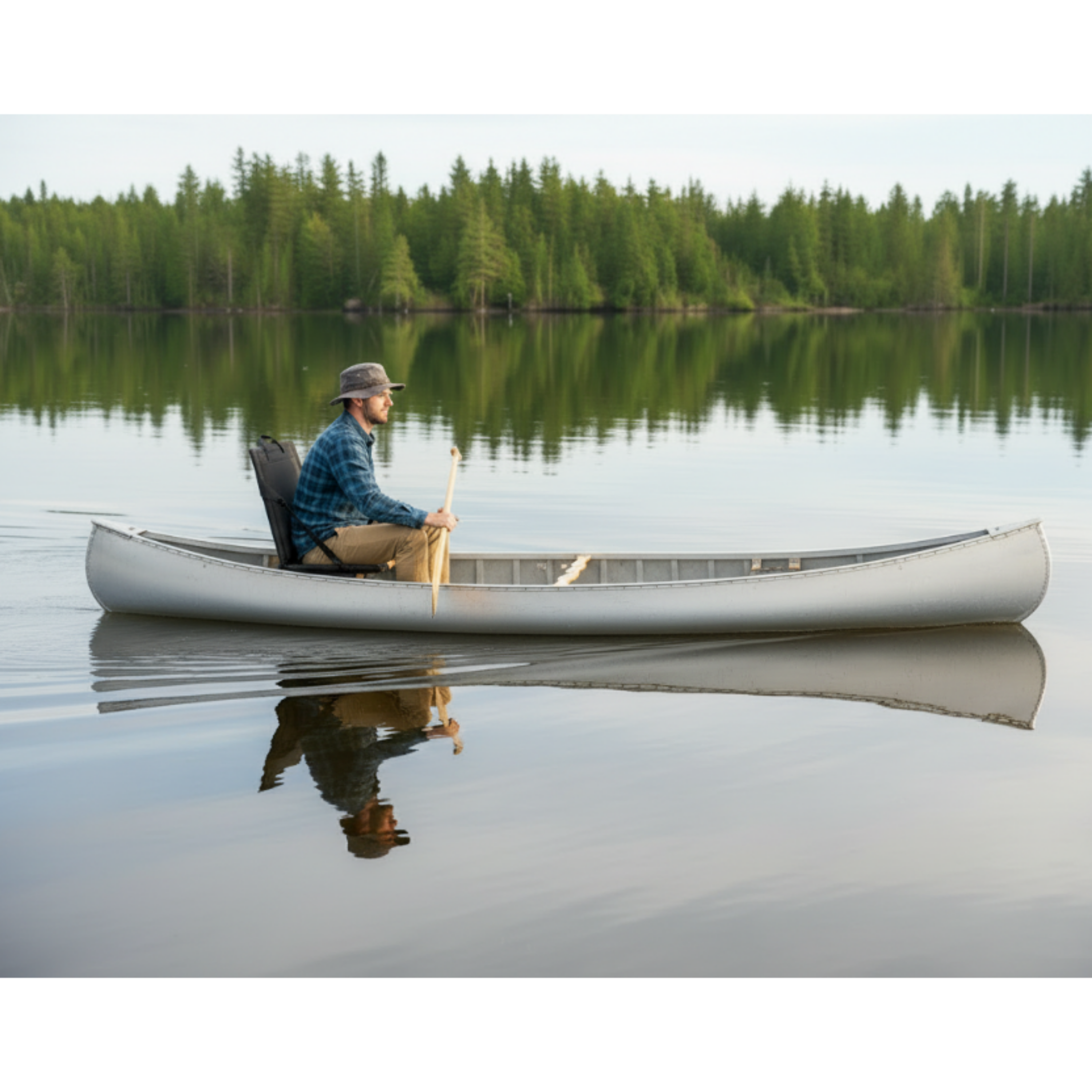 Europe Bound Canoe Seat and Stadium Cushion