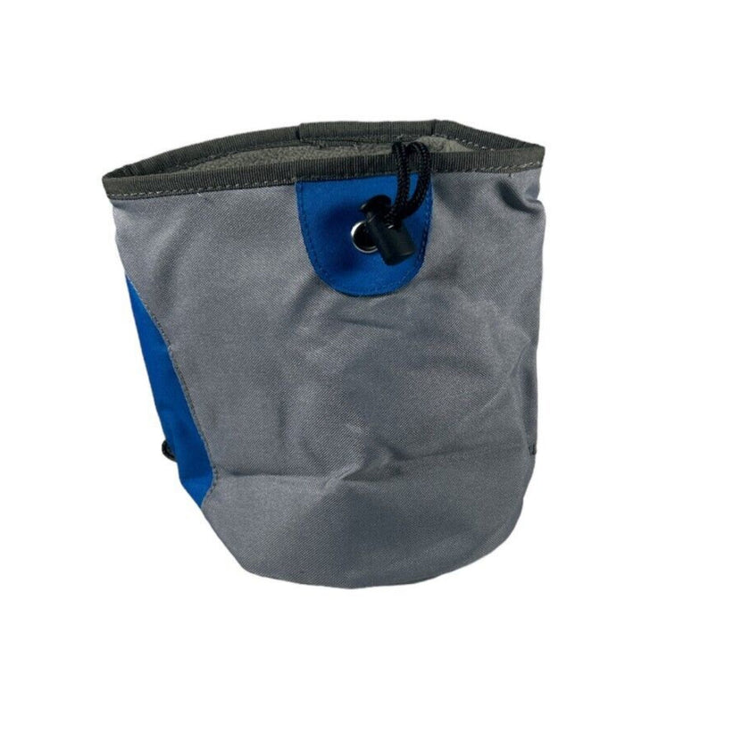 Europe Bound Fleece Lined Chalk Bags with Belt Loop, Shoulder Strap & Zip Pocket