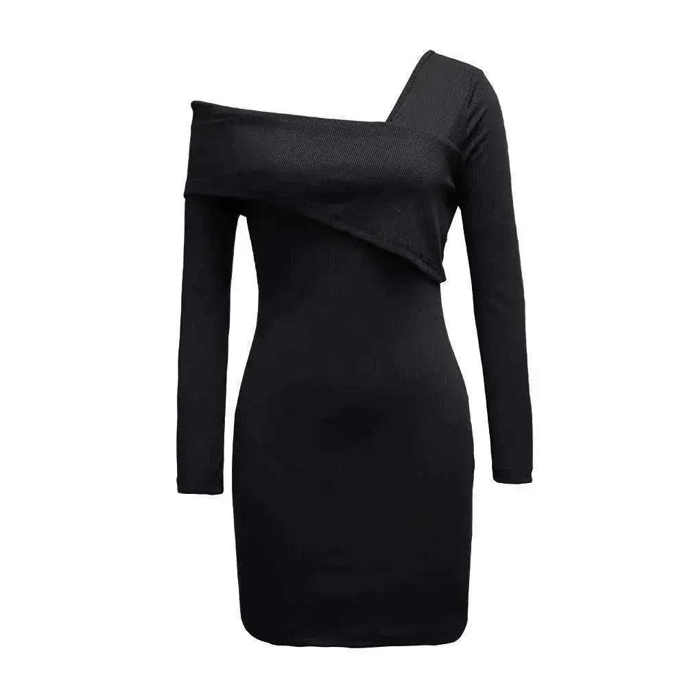 European And American Charming Slim Temperament Women's Dress