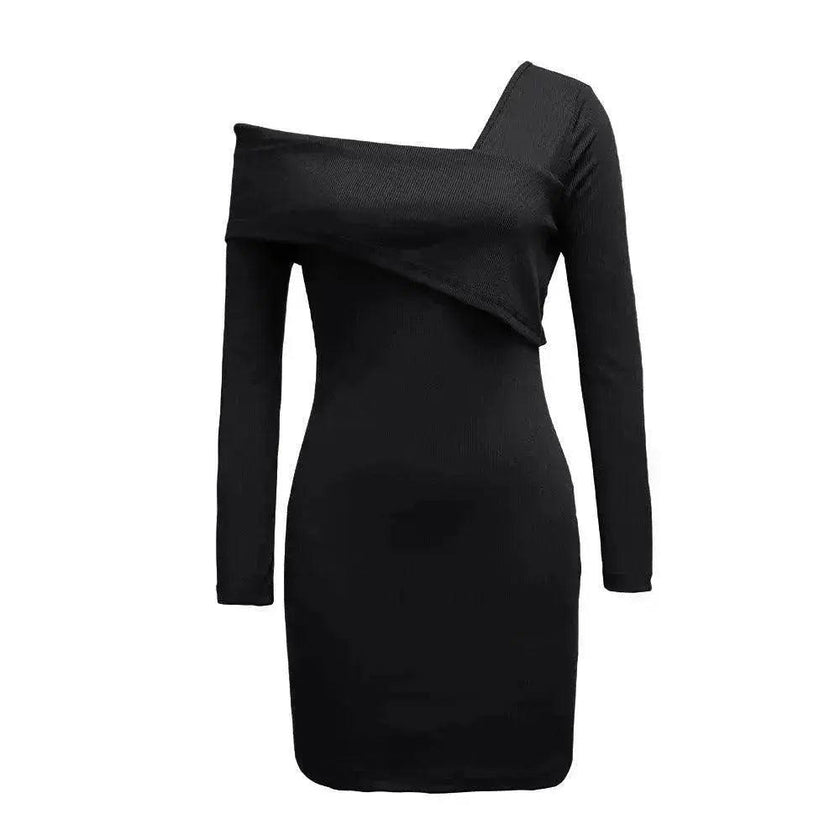 European And American Charming Slim Temperament Women's Dress