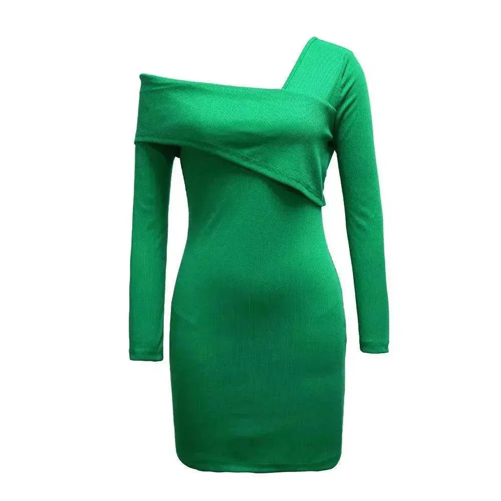 European And American Charming Slim Temperament Women's Dress