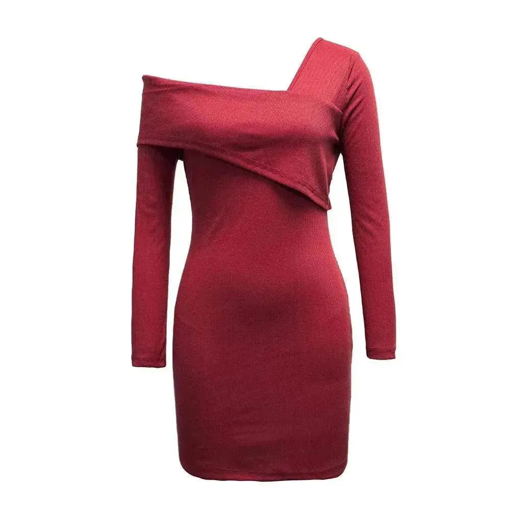 European And American Charming Slim Temperament Women's Dress