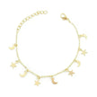 European And American Fashion Star Moon Combination Bracelet
