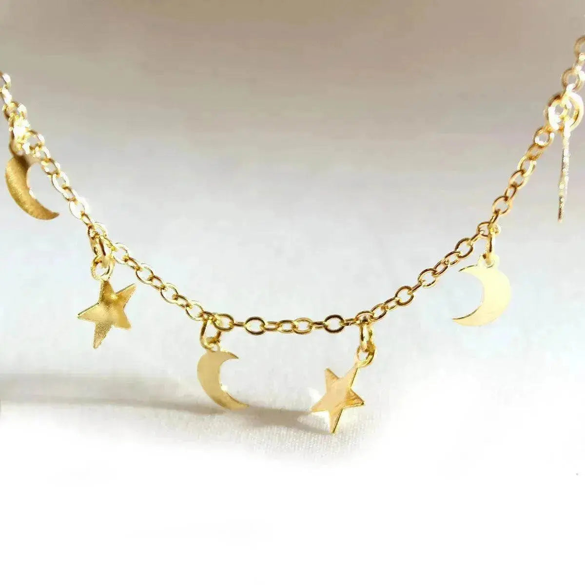 European And American Fashion Star Moon Combination Bracelet