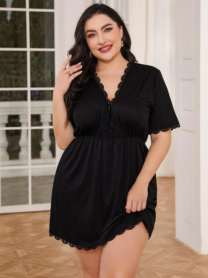 European And American Plus Size Pajamas For Women