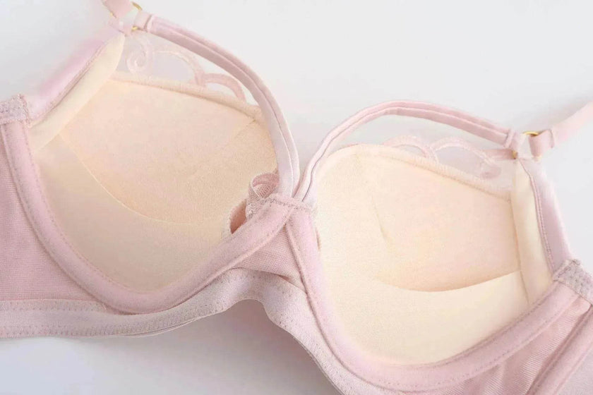 European And American Ultra-thin Pure Desire Gathering Bra