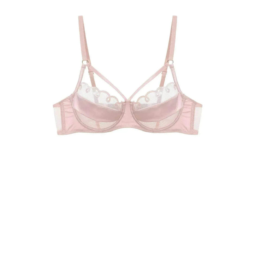 European And American Ultra-thin Pure Desire Gathering Bra