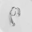 European and American pearl ear clip female irregular ear hook