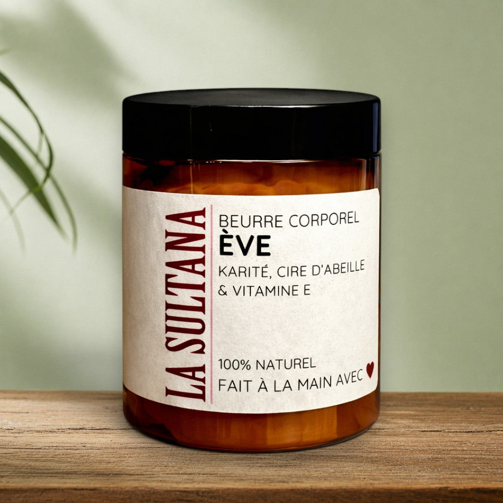 Beurre corporel fouetté ÈVE au karité