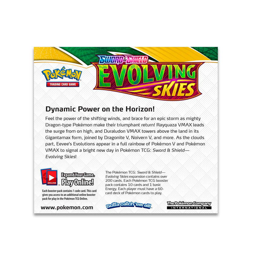 Pokémon TCG - Sword & Shield - Evolving Skies - Booster Box