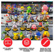 EVORETRO 4-Step Acrylic Display Stand for Action Figures | Riser RS6 Inch (Pack of 2)
