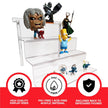 EVORETRO 4-Step Acrylic Display Stand for Action Figures | Riser RS6 Inch (Pack of 2)