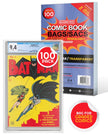 Comic Book Bags Resealable for Graded Comics - 2 MIL