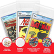 Comic Book Bags Resealable for Graded Comics - 2 MIL