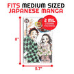 Resealable Bags for Digest, Manga comic