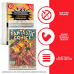 Golden Age Comic Book Backer Boards Size