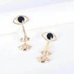 Exaggerated Long Retro Nose Lips Eye Dangle Earrings