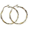 Exaggerated Simple Golden & Silver Colors Female Earrings