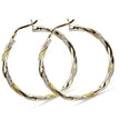 Exaggerated Simple Golden & Silver Colors Female Earrings