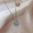 Four Leaf Clover Magnetic Necklace, Detachable 4-in-1 Titanium Steel Women Necklace