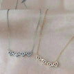 Four Leaf Clover Magnetic Necklace, Detachable 4-in-1 Titanium Steel Women Necklace