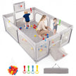 Large Baby Playpen with Mat and Ocean Balls- 2 Colours