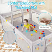 Large Baby Playpen with Mat and Ocean Balls- 2 Colours