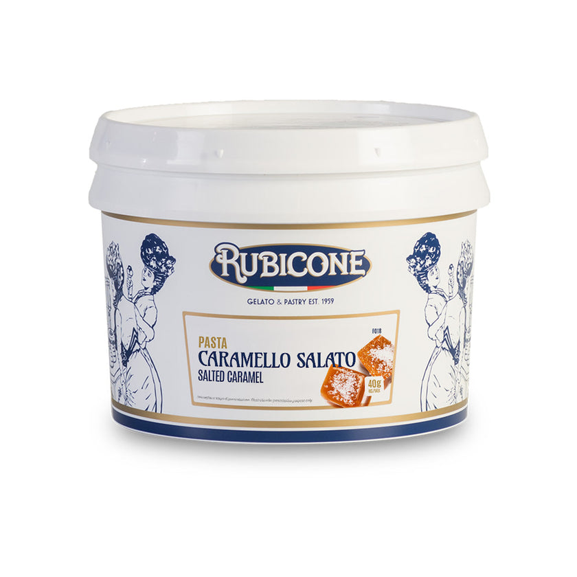 Salted Caramel Paste - Gelato Pastes - 3 KG Bucket - Rubicone Canada - Ships Free Within Canada on Orders Above CAD $199