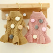 Pom Pom Dog Dress – Luxury Playful Outfit for Dogs