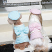 Paris Dog Dress & Hat Set – Elegant Outfit for Dogs