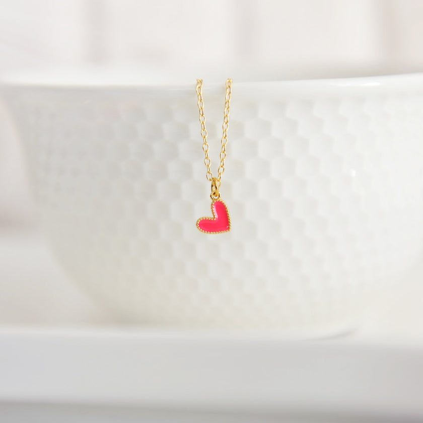 Amari Vibrant Heart Necklace