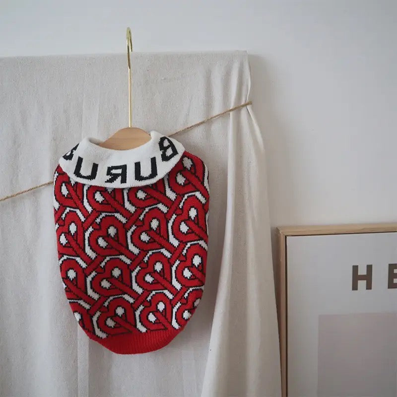 Brrbrry Classic Dog Sweater | Cozy Winter Dog Clothing