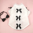 Charlise Shirt & Bow Set for Dogs – Elegant Dog Shirt Outfit