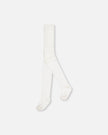 Cable Tights Off White