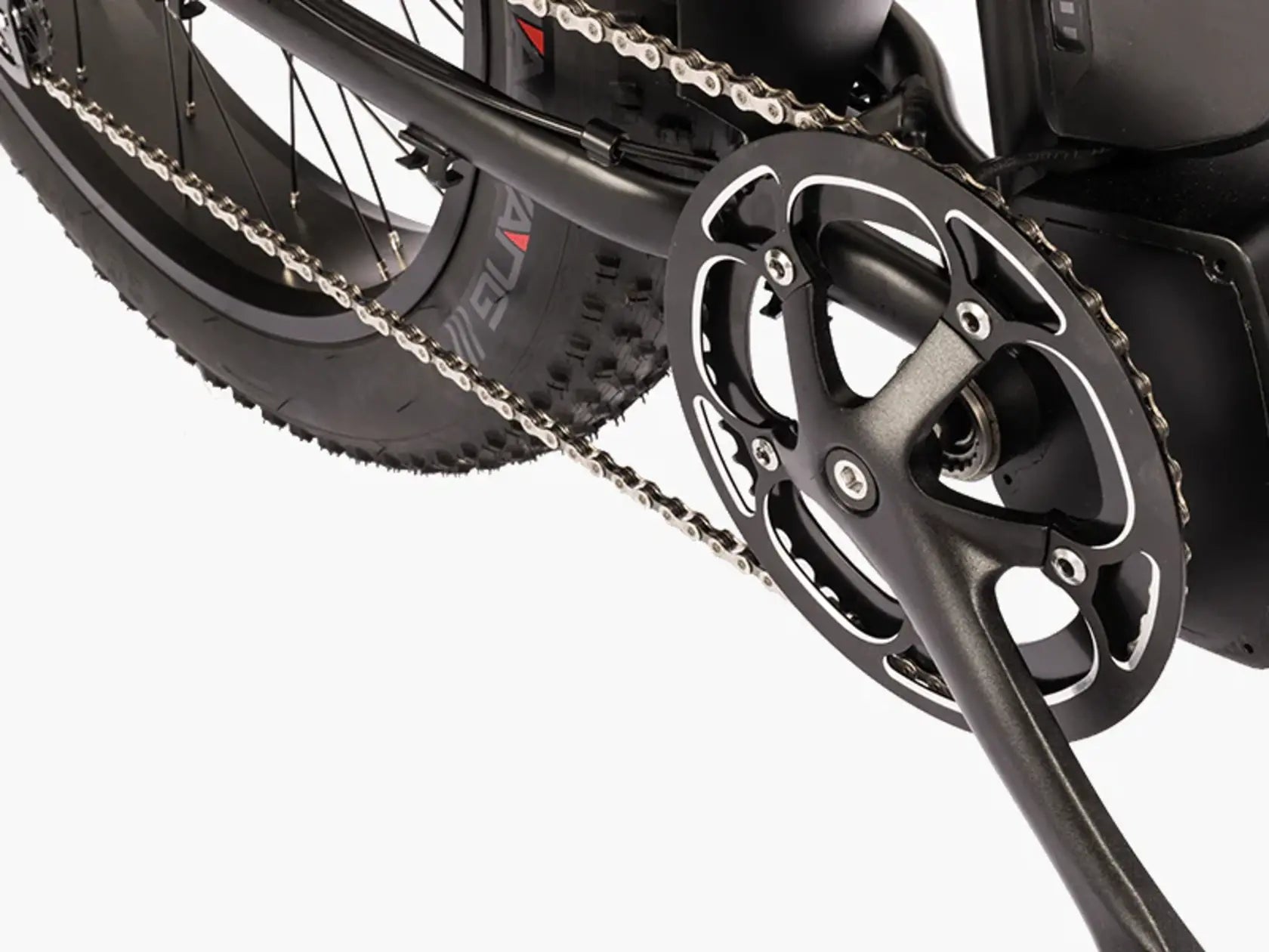 Ambition Fat Tire Elite Step-Thru 500W eBike (F27e) | 32 Km/hr Top Speed | 120 Km Range