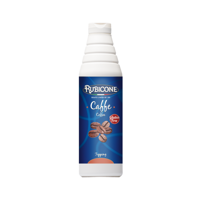 Coffee Topping - 1 KG Squeeze Bottle - Rubicone Canada - Ships Free Within Canada on Orders Above CAD $199