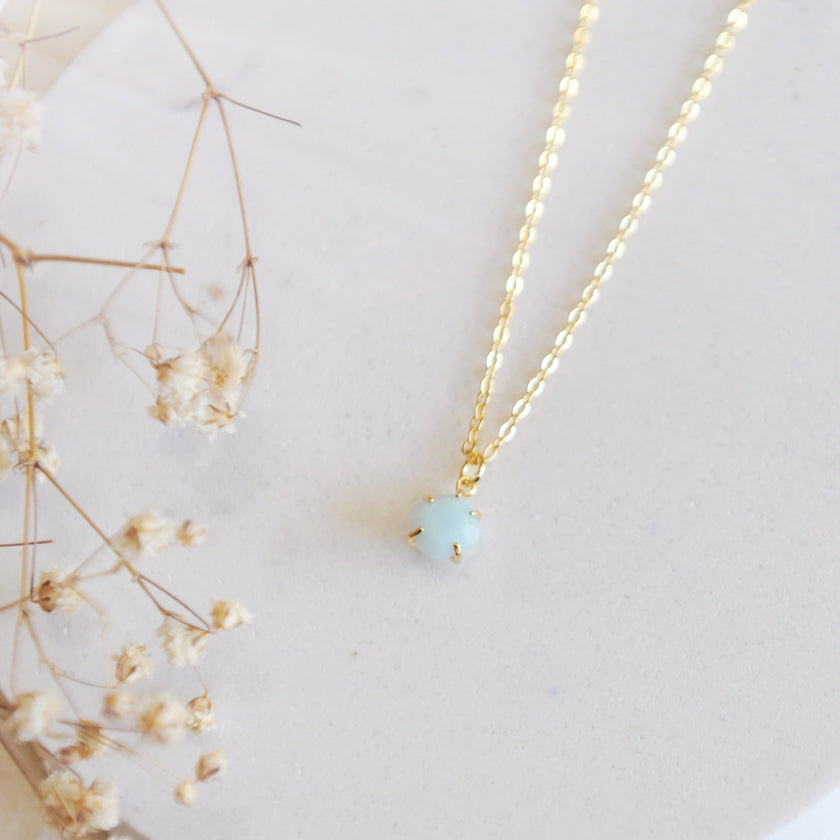 Amazonite Solitaire