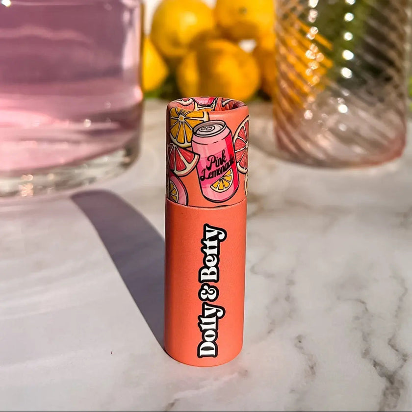 Baume à lèvres saveur limonade rose
